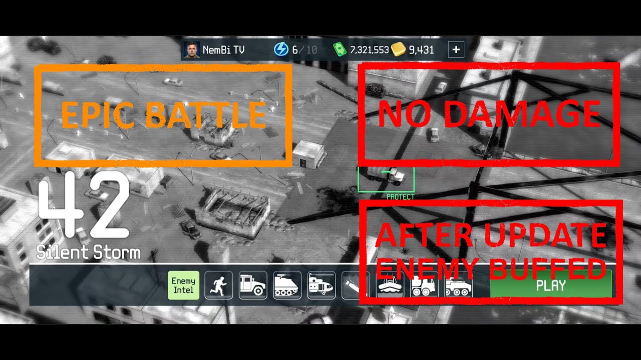 War Drone EPIC Battle Level 42 🔥 Silent Storm | NO DAMAGE 🏆