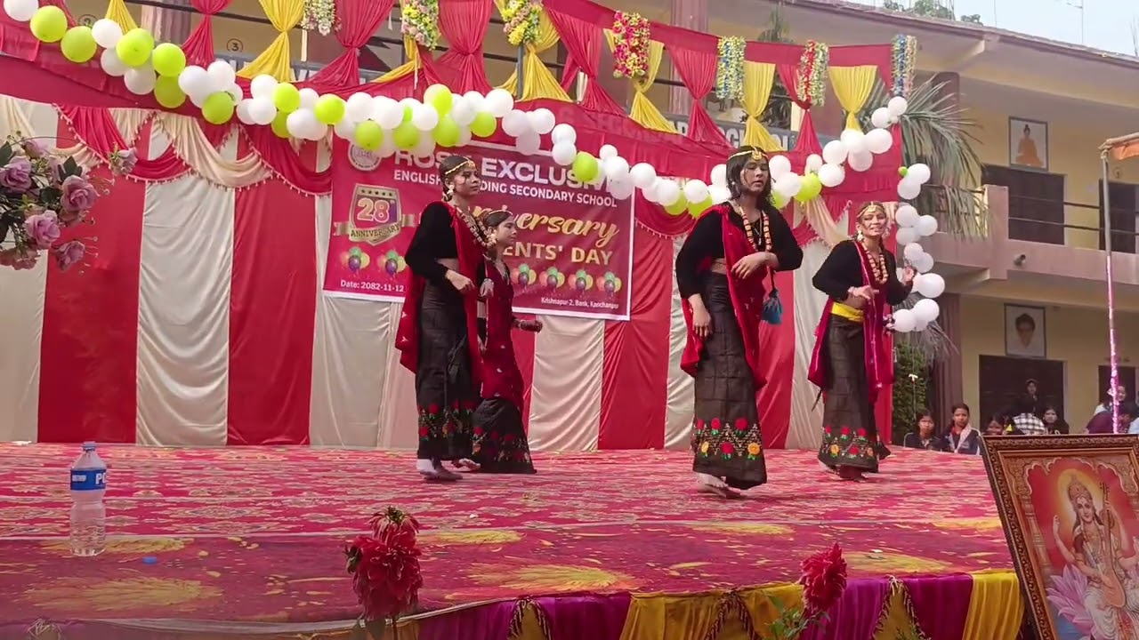 दिनदिनै भेट्न लाई आउँदिन–Dance Performance 28th Anniversary & Parents’ Day 2082 | Grade 10 Students 