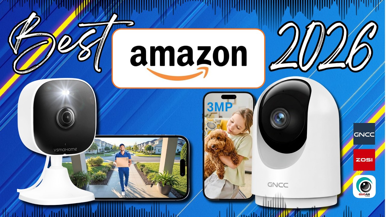 -15$ Best 7 budget Indoor Outdoor Security Camera 2026 no subscription AMAZON no fees