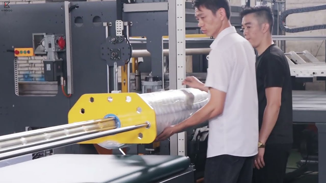 JK-C1+JK-R1 Mattress Compression Roll Packing Machine