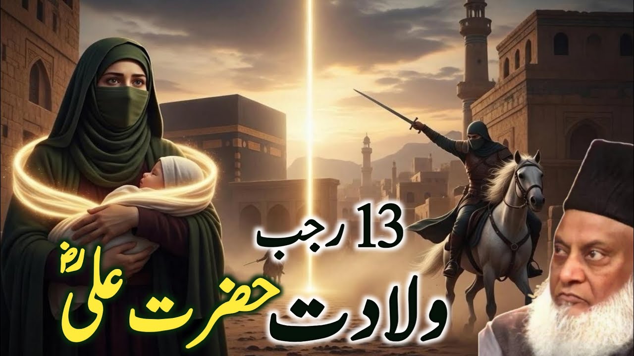 Hazrat Ali ki Wiladat Ka Waqia| Birth Of imam Ali in Kaaba | Dr israr