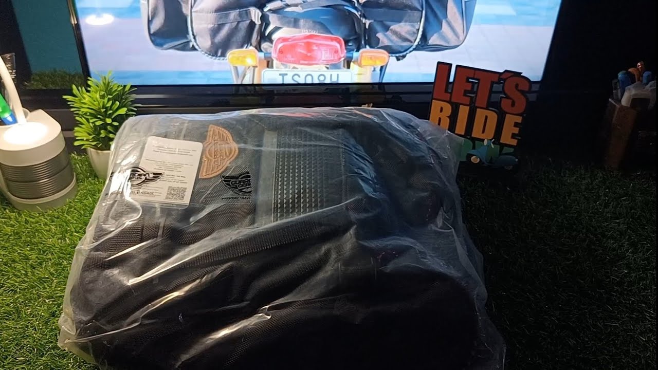 GUARDIAN GEARS Rhino Mini 50L Tail Bag 🔥🏍️ Fits on ALL Motorcycles from 100CC to 1000CC🏍️🔥