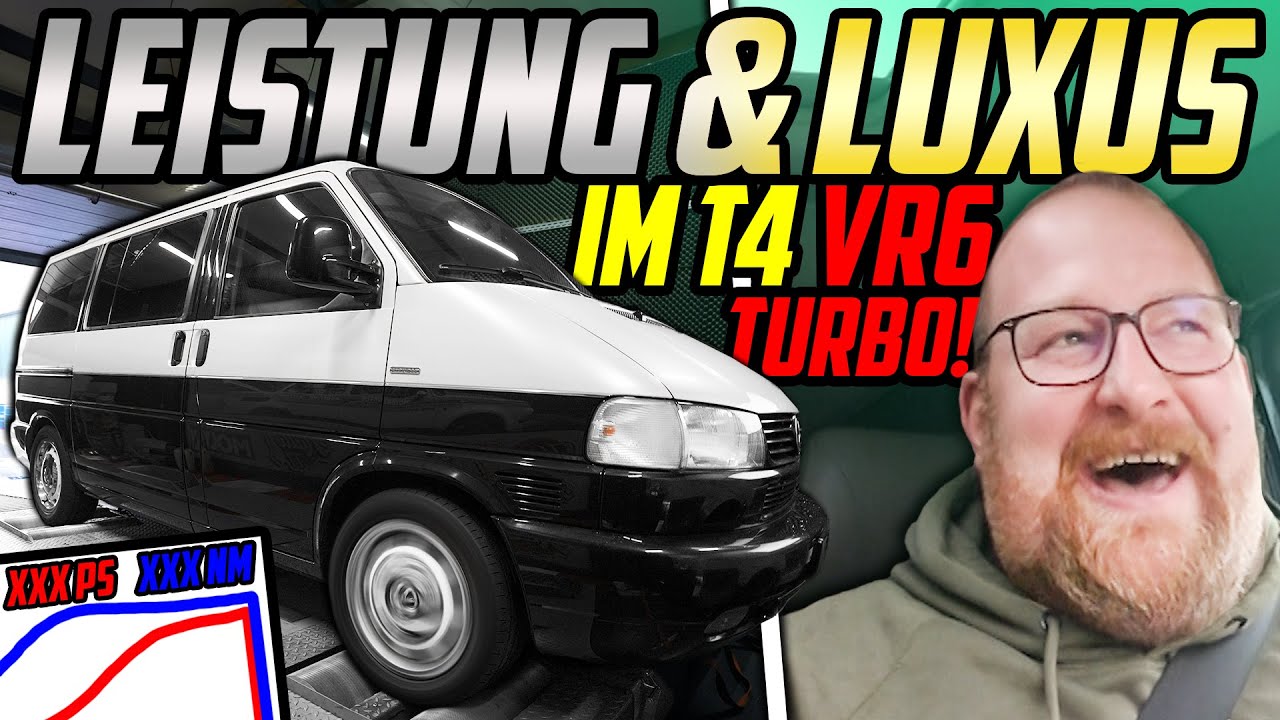 BOOST im VR6 BUS! - VW T4 3.2L VR6 Turbo - Zurück vom GOCKEL!