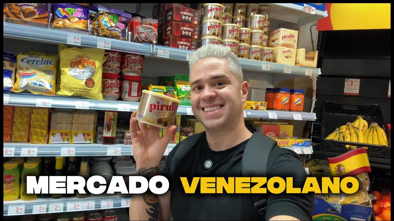 ¡Así Son los Supermercados Venezolanos en España! 🇻🇪🛒 ¡Te Sorprenderás!