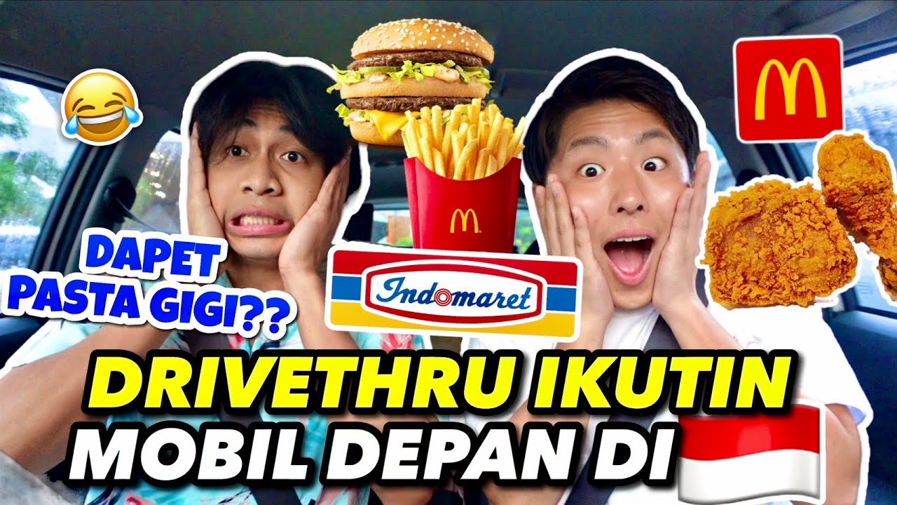 DAPET APA AJA?? DRIVE THRU NGIKUTIN PESANAN MOBIL DEPAN SAMA TURAH!