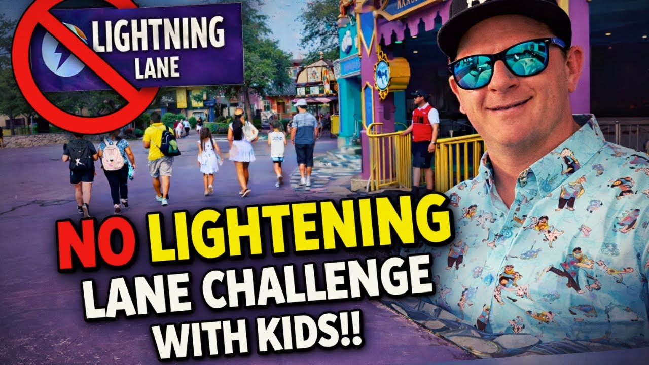 No Lightening Lane Challenge With Kids !! - Disney Vlog Day 5 // Magic Kingdom
