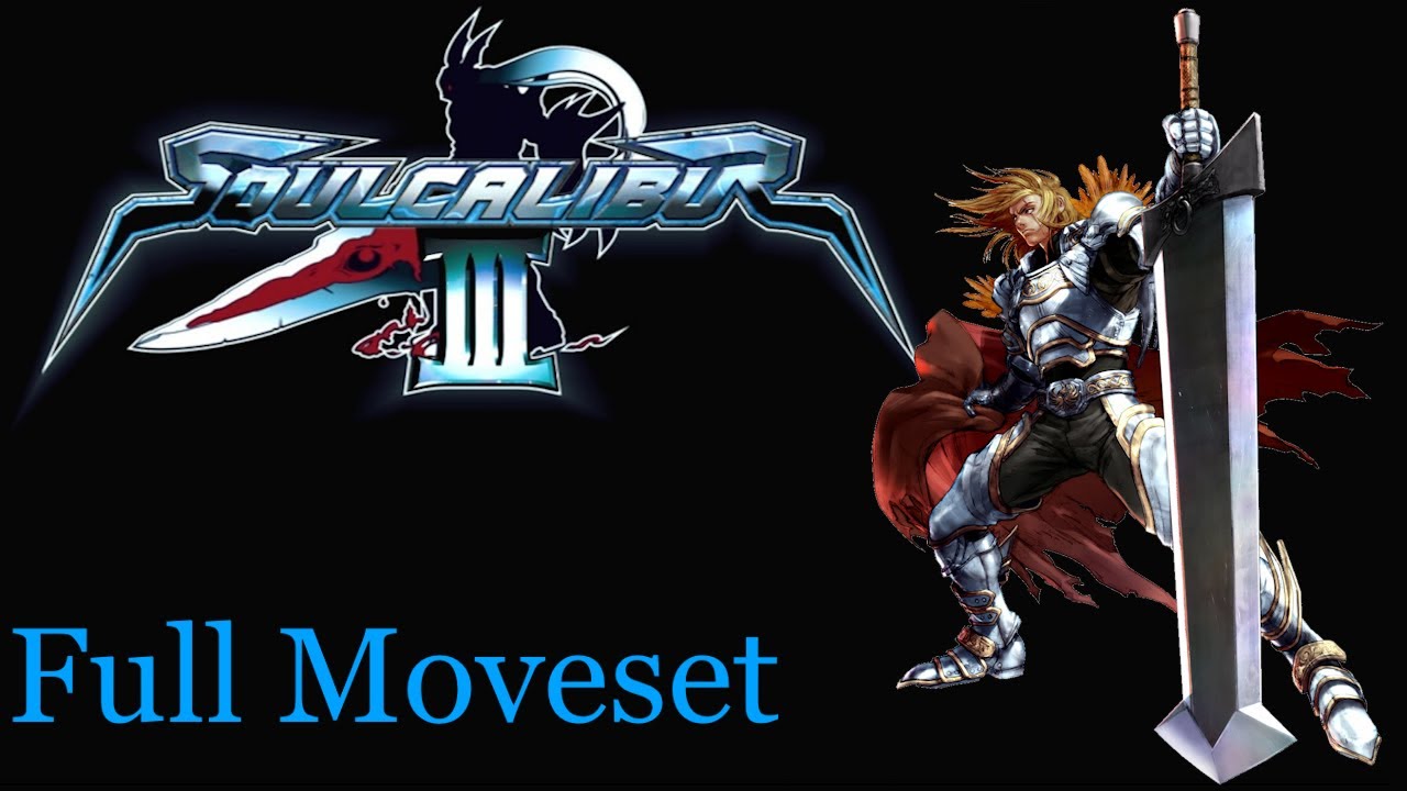 Siegfried Full Moveset - Soulcalibur 3
