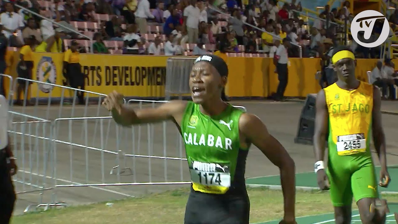 ISSA/GraceKennedy Boys and Girls Champs 2025 - Micah Wills Wins Class 2 Boys 400m Hurdles