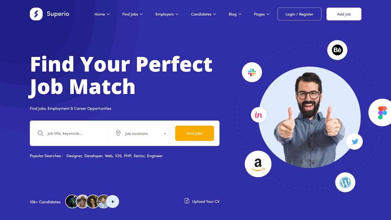 How to Create a Job Portal & Job Board Website like LinkedIn & Indeed with WordPress & Superio Theme