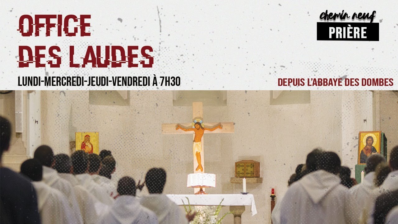 Office des Laudes en direct de l’abbaye Notre-Dame des Dombes - mercredi 2 décembre