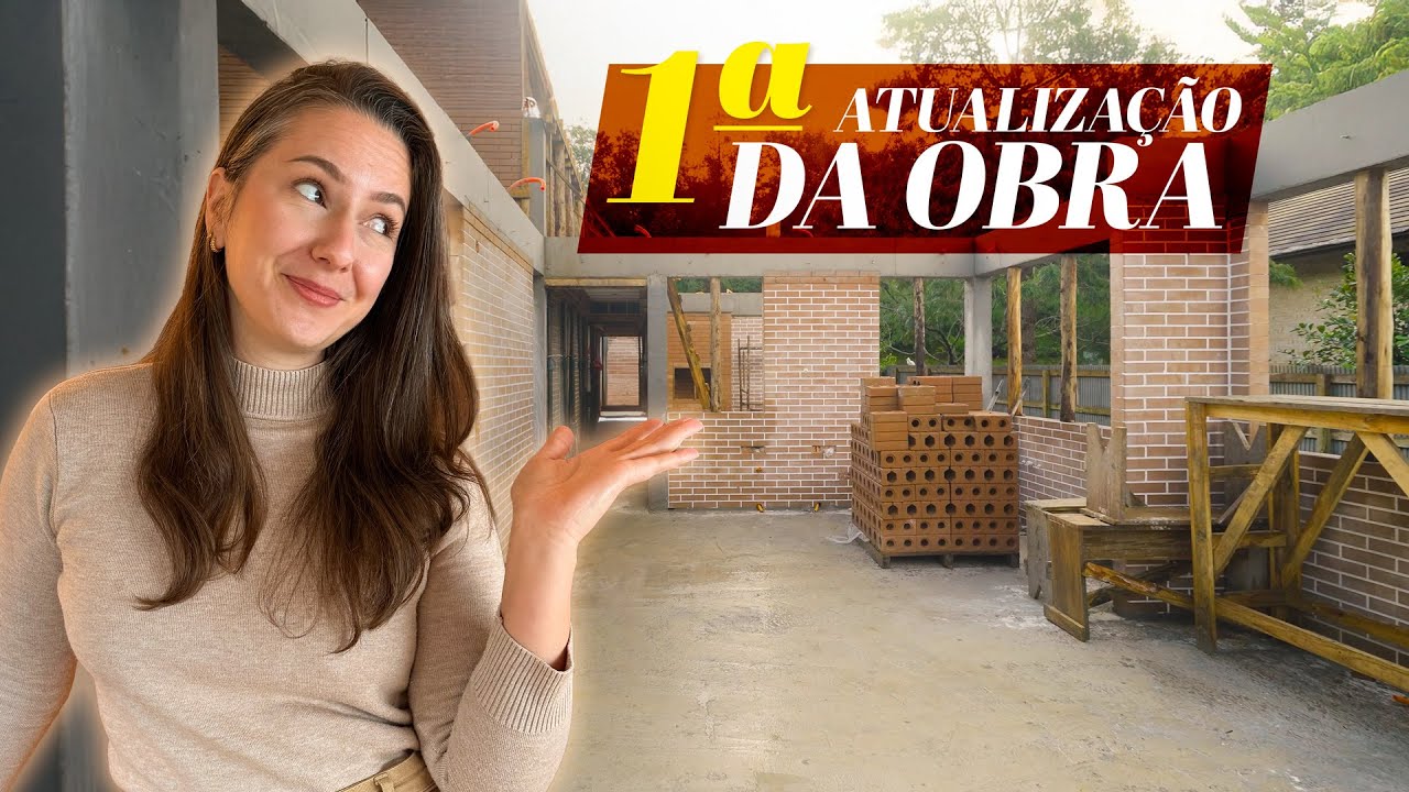 A OBRA DA CASA DOS MEUS PAIS T&Aacute; BEM AVAN&Ccedil;ADA! #tijoloecologico