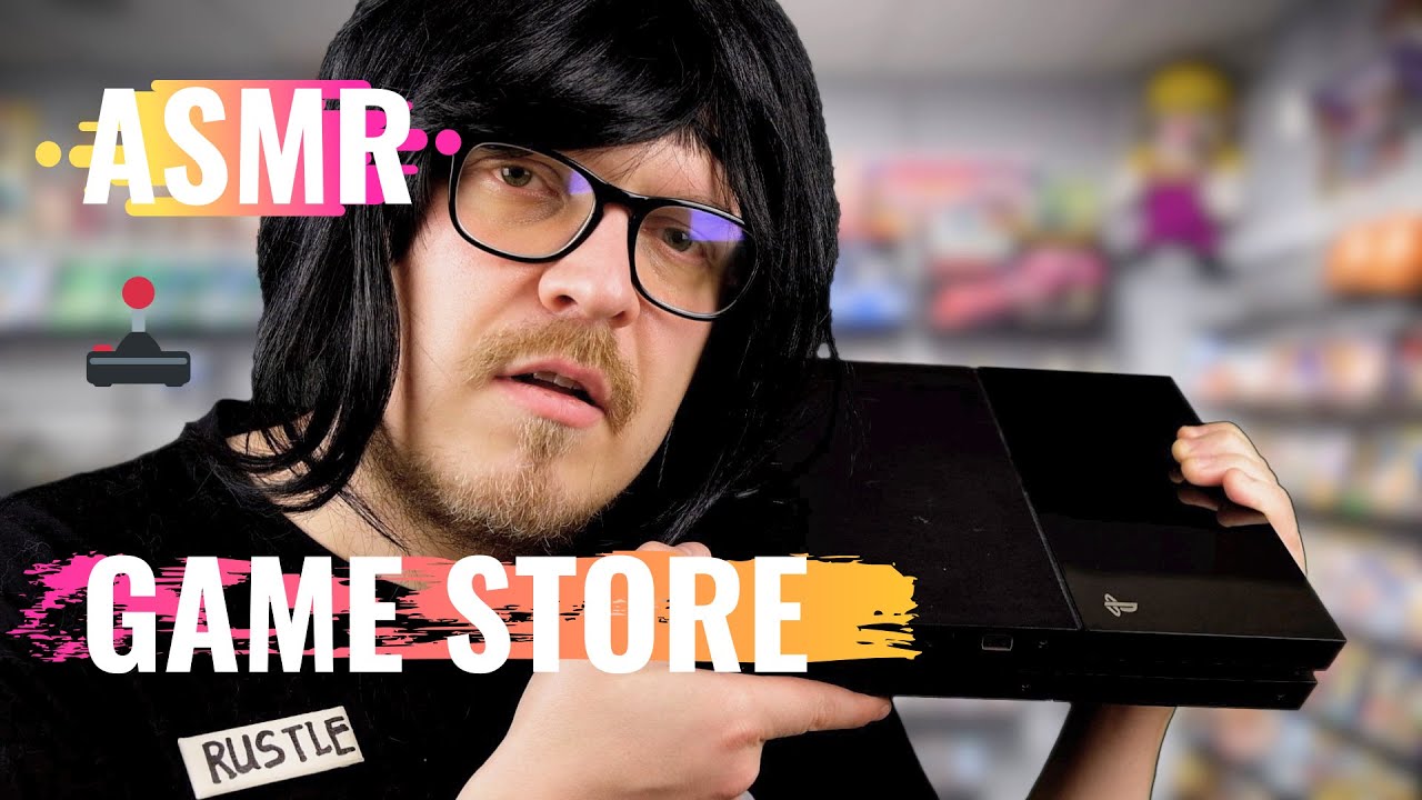 ASMR Roleplay Game Store 🎮 (Soft Spoken) - Rustle ASMR