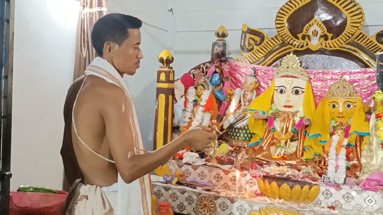 bishnupriya manipuri Jagannath festival aarti CHAYARAN BIKRAMPUR 🙏🙏
