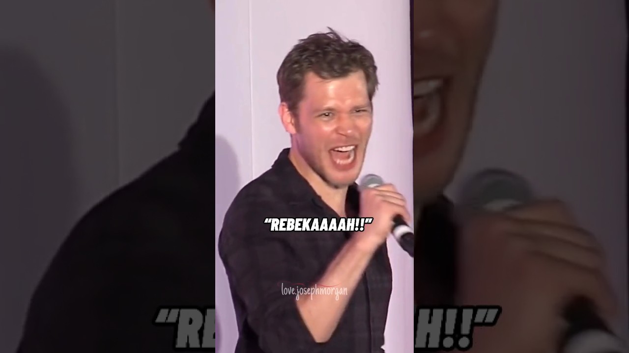 ABC with Joseph Morgan❤️😂