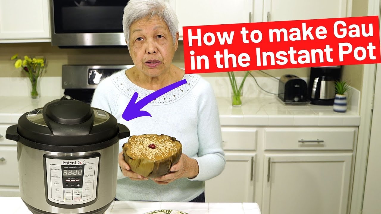Gau in the INSTANT POT | This is a fast way of making gau instead of steaming it