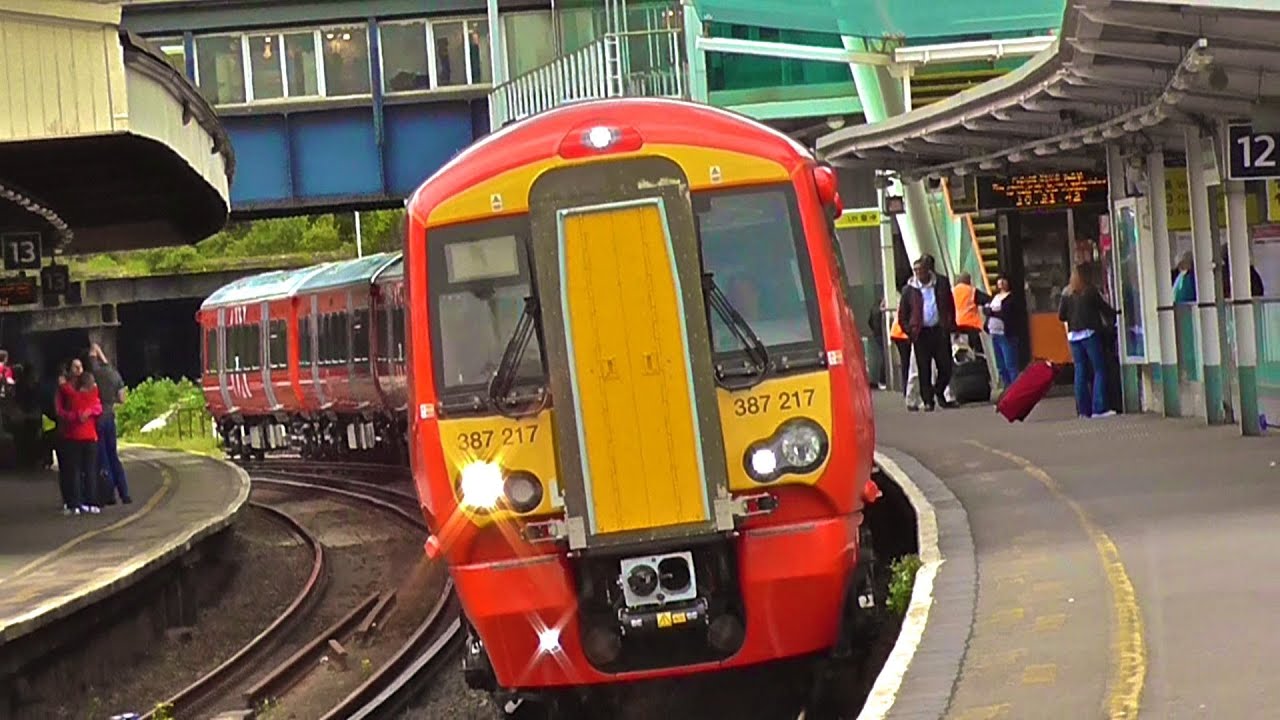 Gatwick Express Class 387/2s Now In Service On GX Services From Brighton - London Victoria