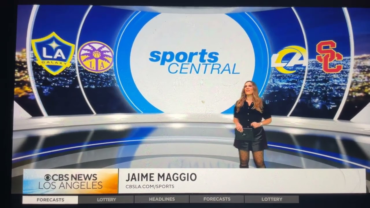 KCAL 9 CBS L.A. &ldquo;Sports Central&rdquo; Sunday Night open January 4, 2026