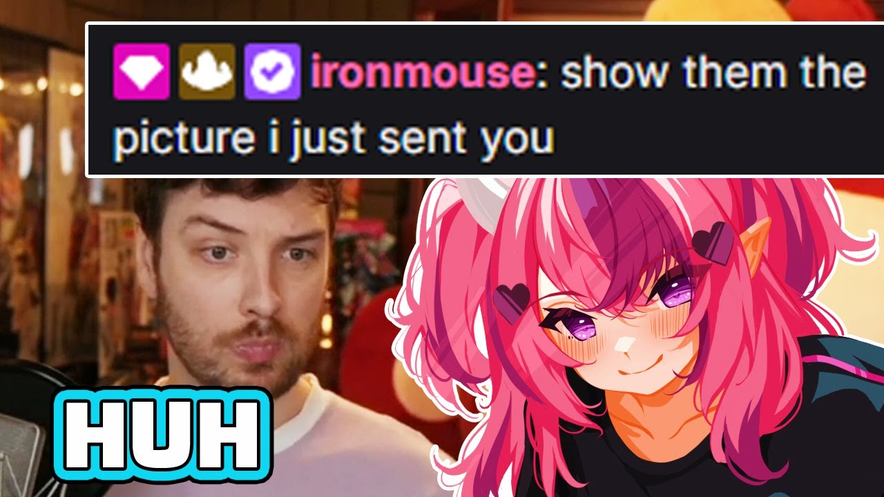 Ironmouse Asks CDawg a Favor..