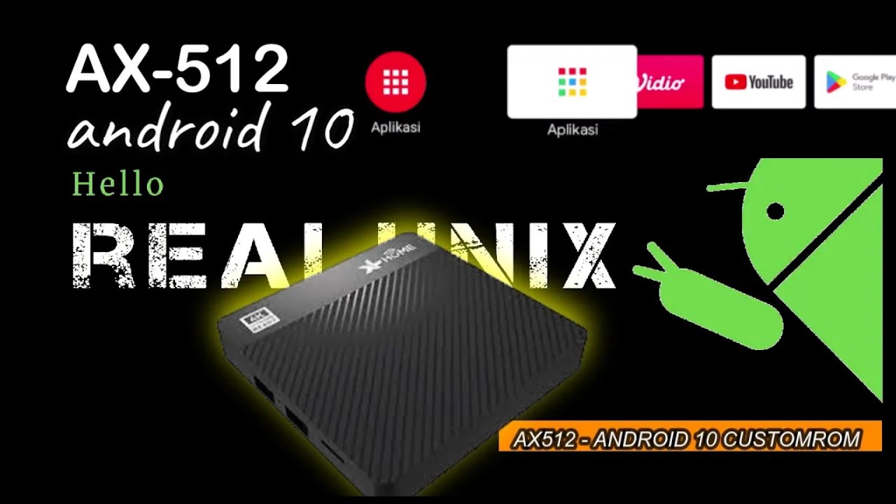 CARA UPDATE stb akari ax512 android 10 unix dan stable customrom TERBARU!!