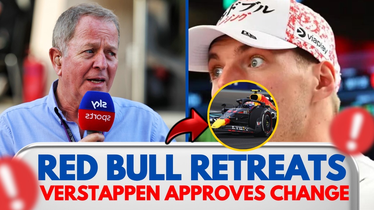 RED BULL BIG CHANGE &mdash; VERSTAPPEN ACCEPTS SLOWER CAR - f1 news