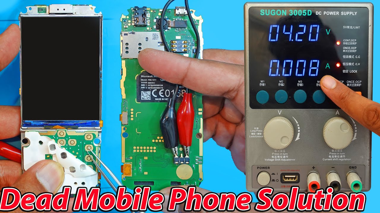 How to repair Dead Keypad mobile phone step by step | Dead Keypad Mobile phone solution Tutorial#31
