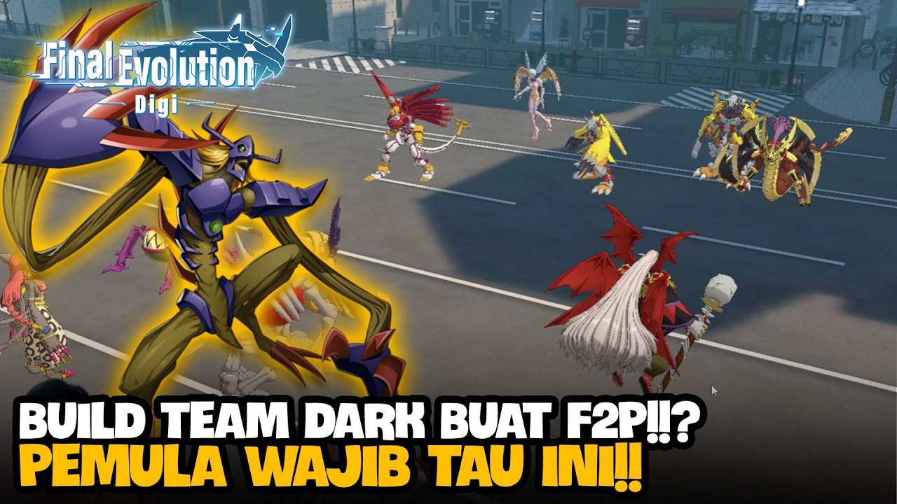 Team Dark Sesakit Ini!!? Diablomon Wajib Build Di Team Dark!! - Digimon The Final Evolution Digi