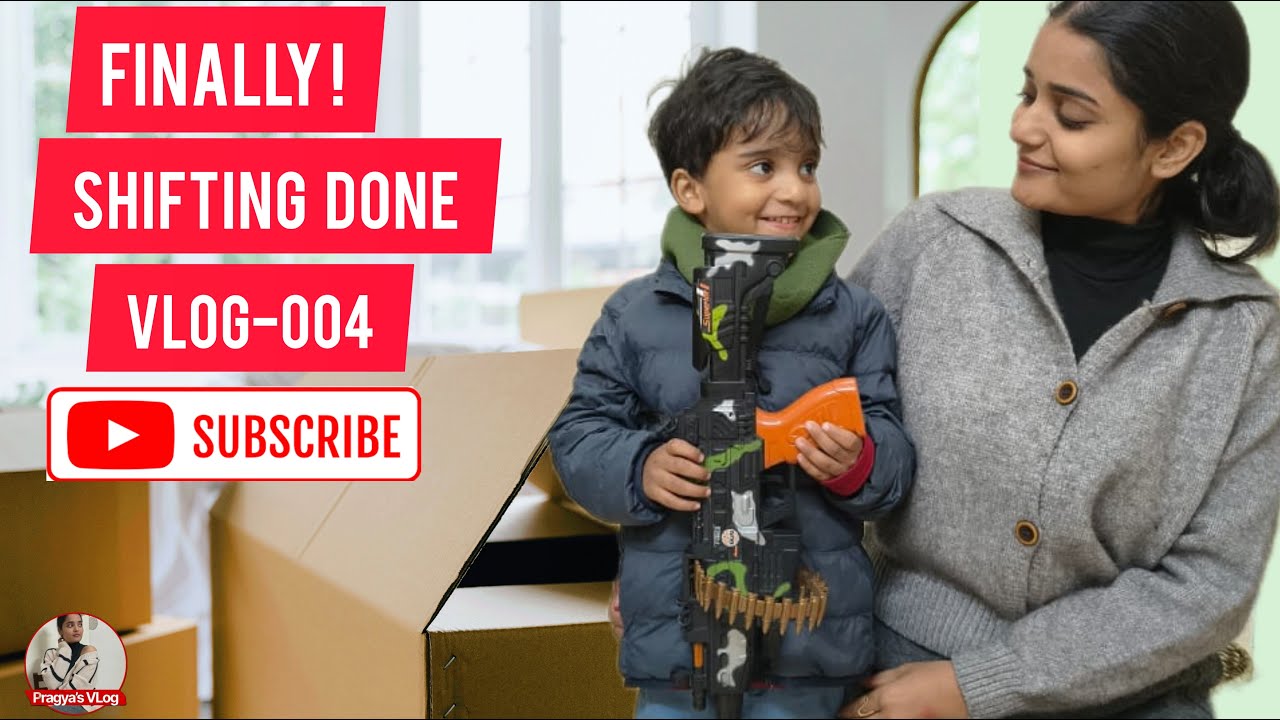 Finally! Hum shift hue fauji ghar se rented apartment mein || #minivlog #familychannel #home #vlog