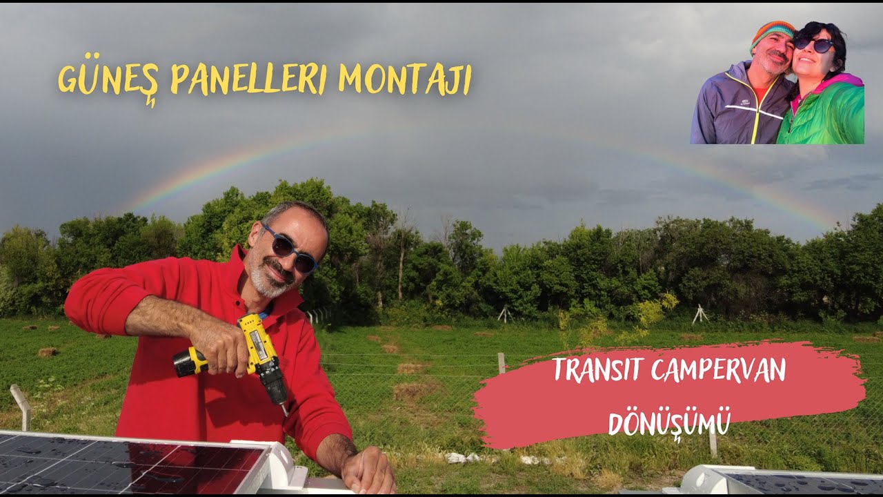 KARAVAN YAPIMI Güneş panelleri montajı B09