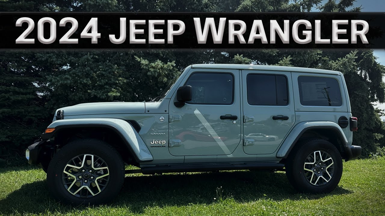 Узнайте все о Jeep Wrangler 2024 года