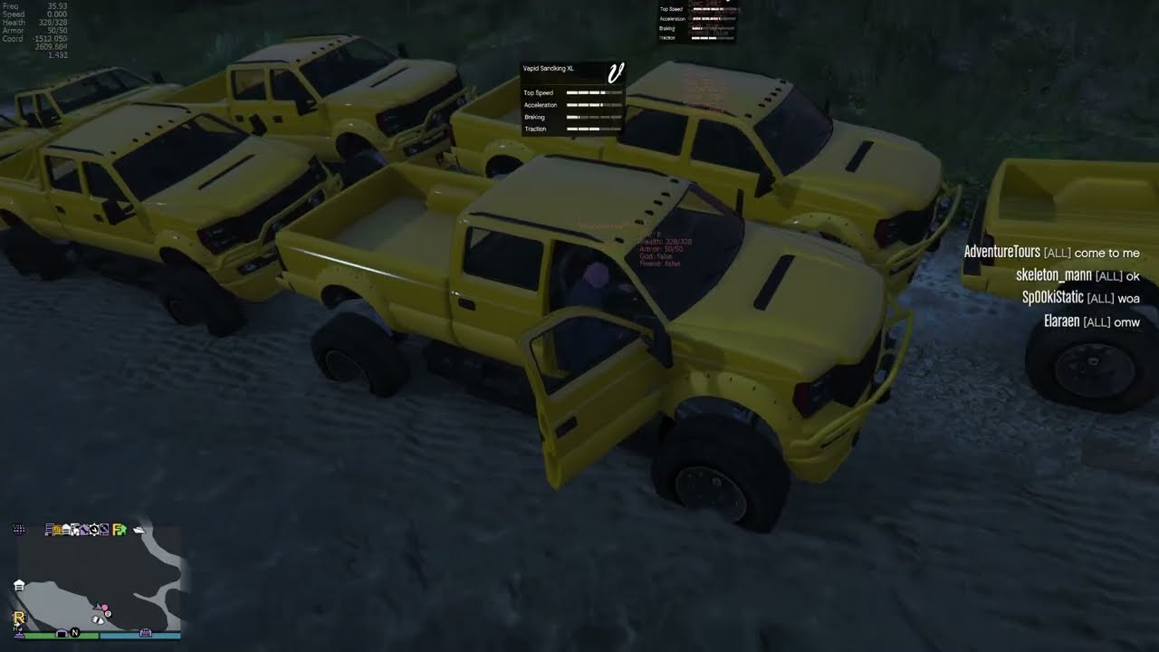 GTA Online off-road nature tour hosted by AdventureTours (Part 1)