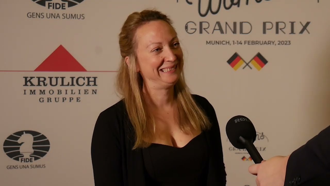 Elisabeth Pähtz siegt und springt auf Platz 3 | FIDE Frauen Grand Prix München 2023