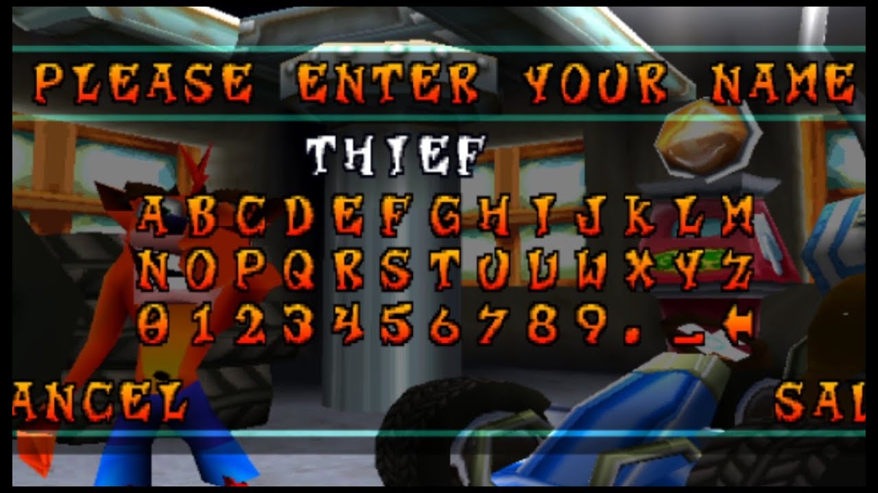 Crash Team Racing Anti Piracy Screen