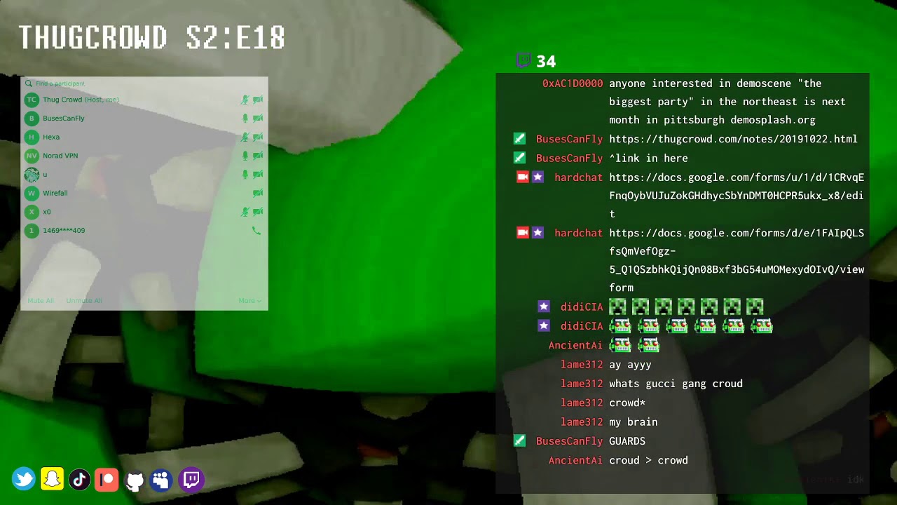 thugcrowd  S2E18 wirefall