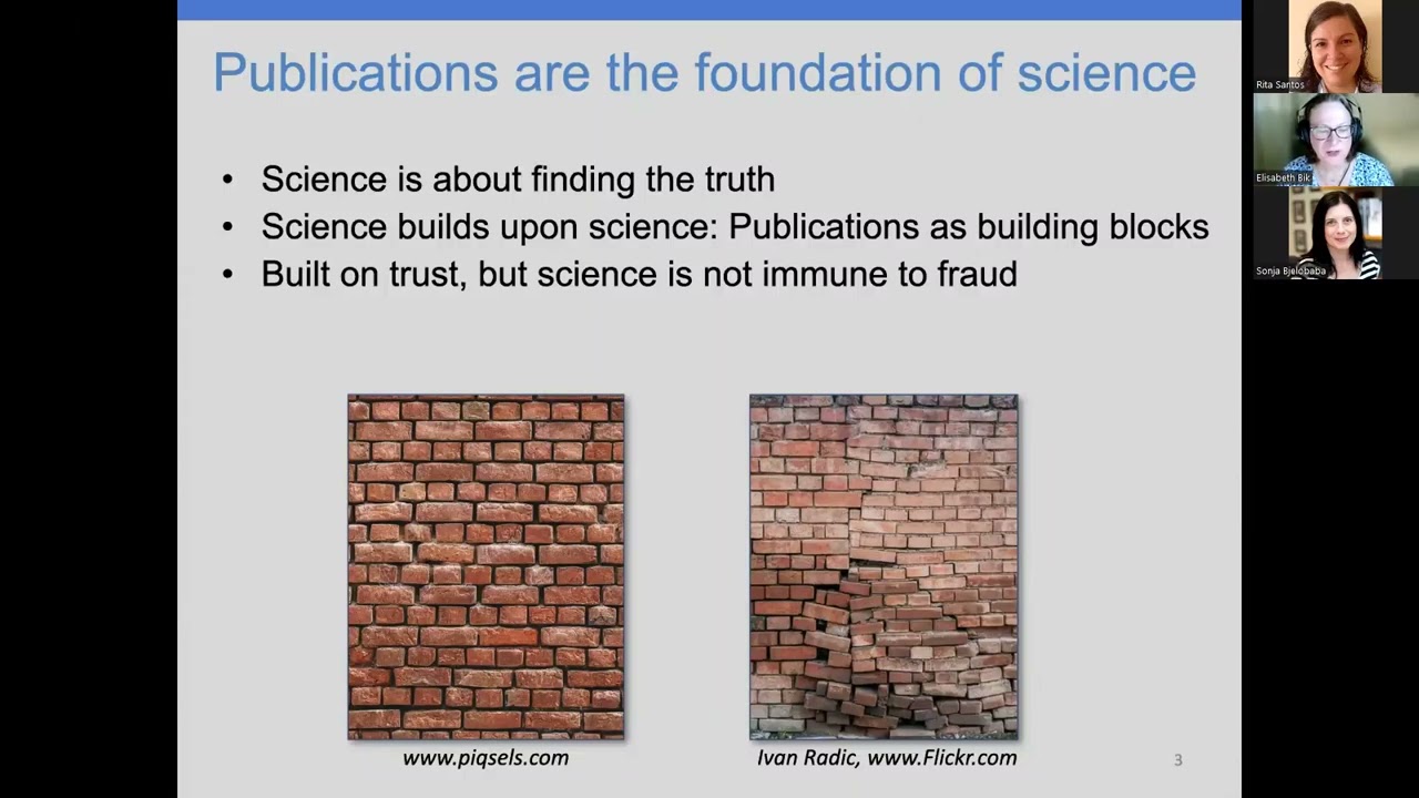 Double Trouble: Inappropriate Image Duplications in Biomedical Publications (Elisabeth Bik)