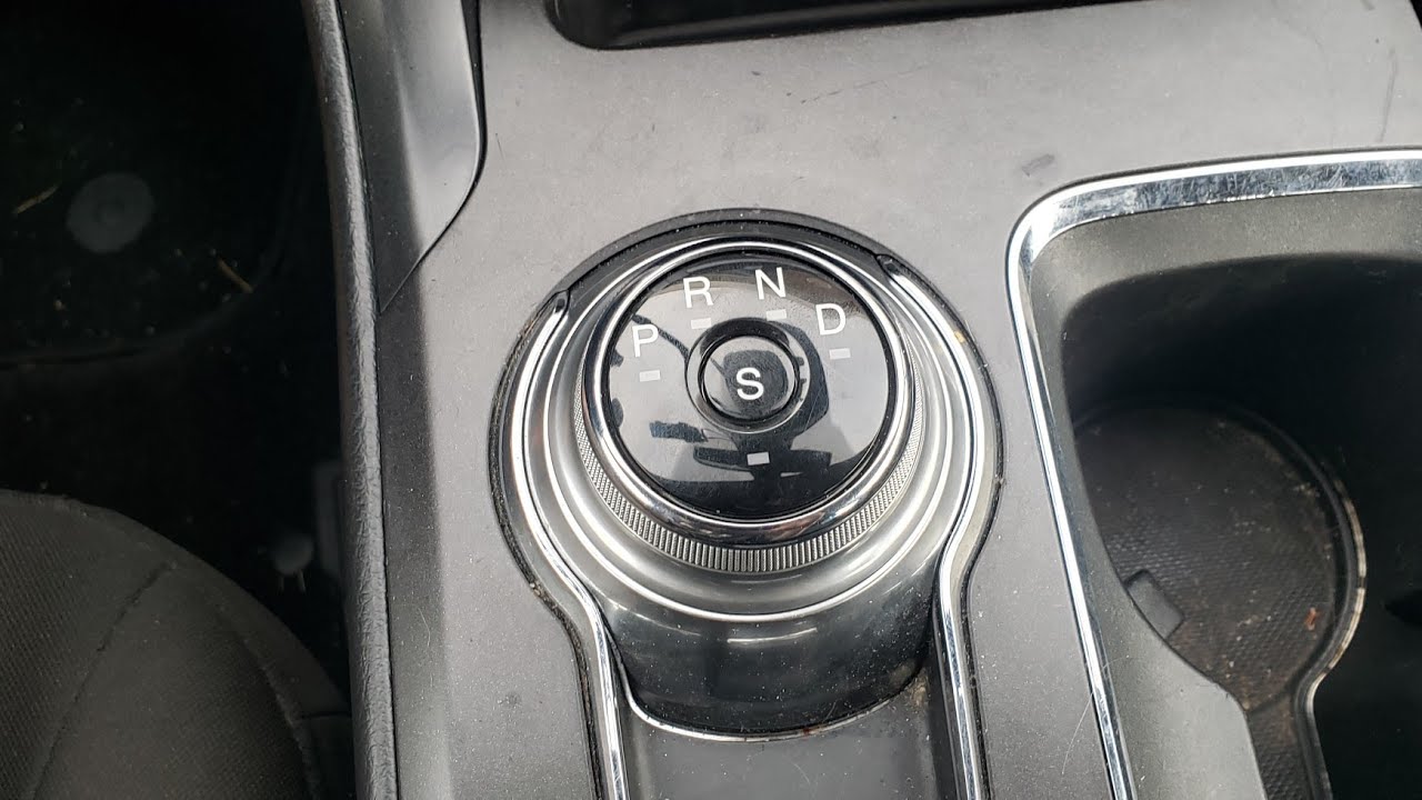 How to replace the rotary dial on a 2017 ford fusion