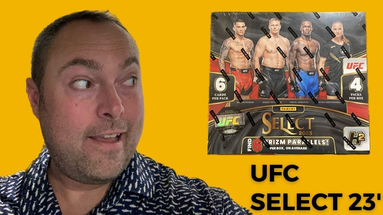 5 Blasters & 1 Hybrid H2 Box - 2023 UFC SELECT - GREEN DISCO /5!