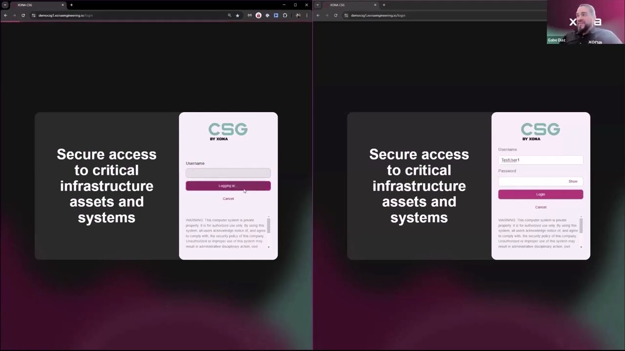 Xona - Secure Access to Critical Infrastructure Assets and Systems Overview (16 min) 03-29-2025