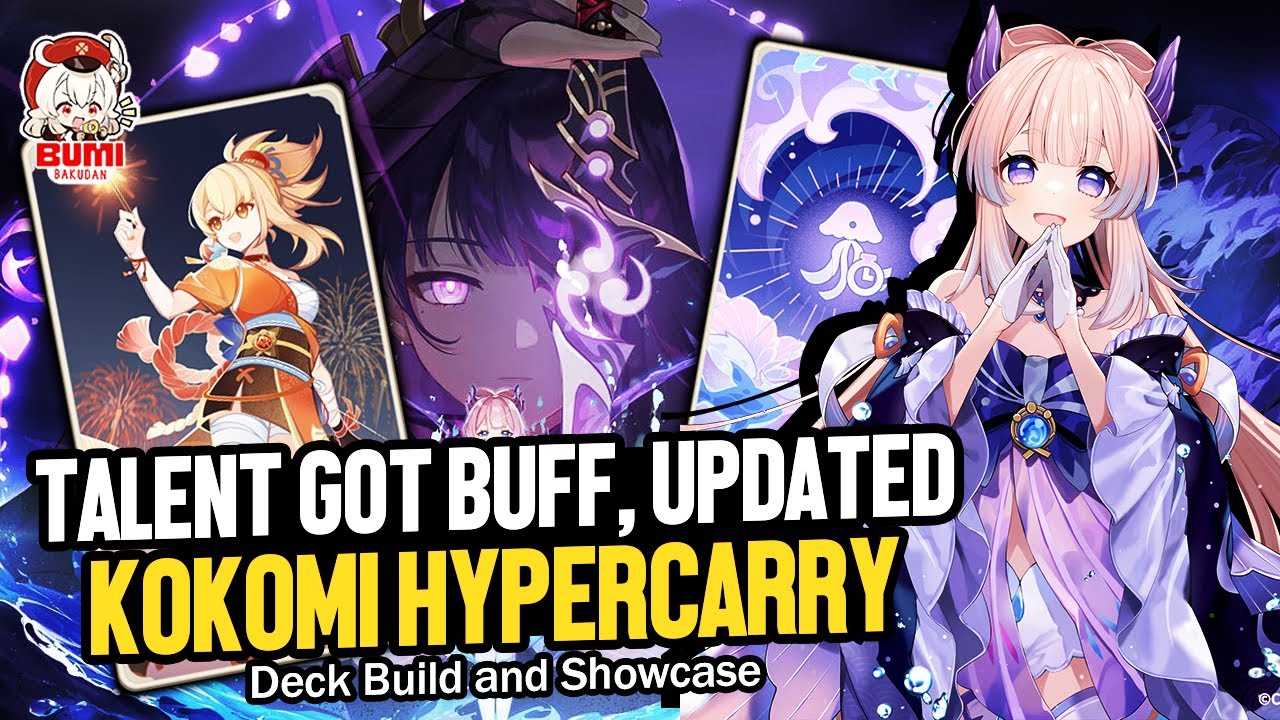 She's Back! Got Buff, Kokomi Hypercarry! | Genshin TCG