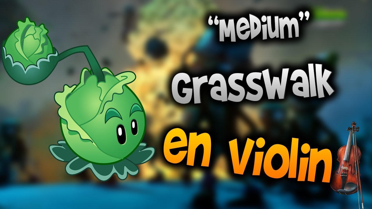 How to play Plants vs Zombies - GrassWalk on Violín【How to play tutoria】【TAB Violin】【Manukesman】
