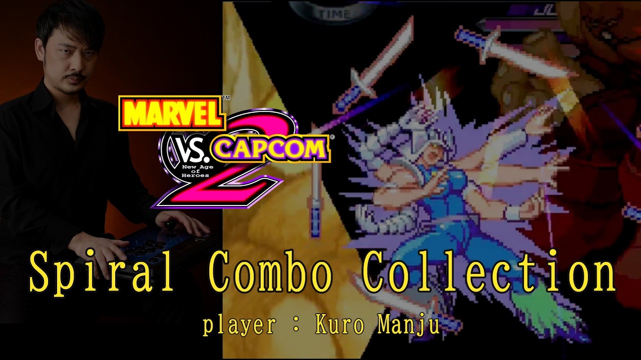 【10】Marvel vs. Capcom 2 is Broken | Spiral Combo collection by Kuro Manju