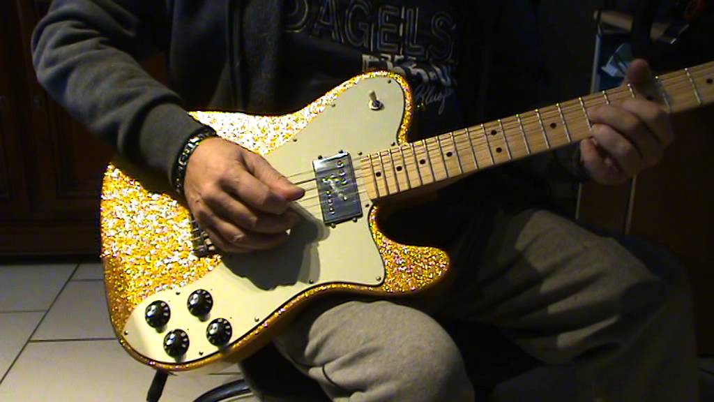 FENDER FSR VEGAS GOLD TELECASTER DELUXE !