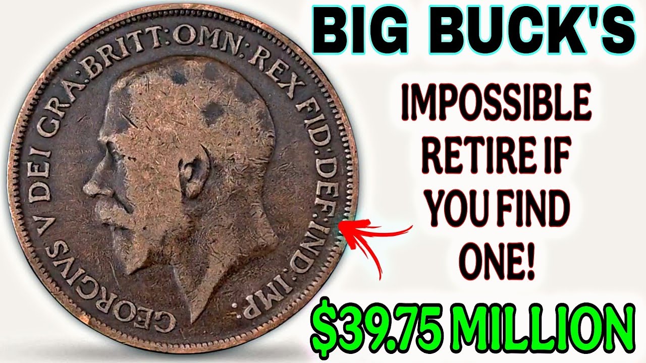 🤑 Check Your Pockets Now! Top 5 Most Valuable UK 1 Penny Coins That Could Make You Rich!
