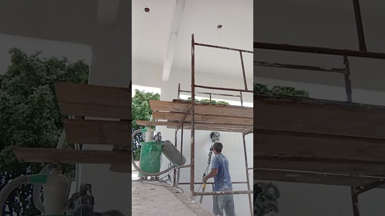 VEJA A DIFICULDADE DE LIXAR ESSA CASA ALTA 