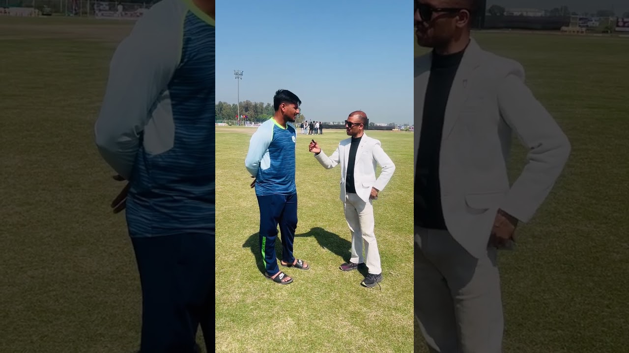 A special conversation with Haryana Ranji Trophy captain Ankit Kumar. @commentatorajay1605 