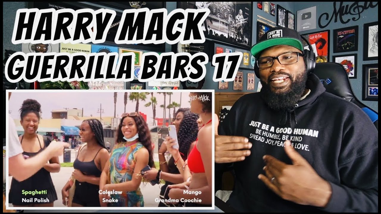Harry Mack -Freestyles Return To Venice Beach |Guerrilla Bars 17 | REACTION #Harrymack