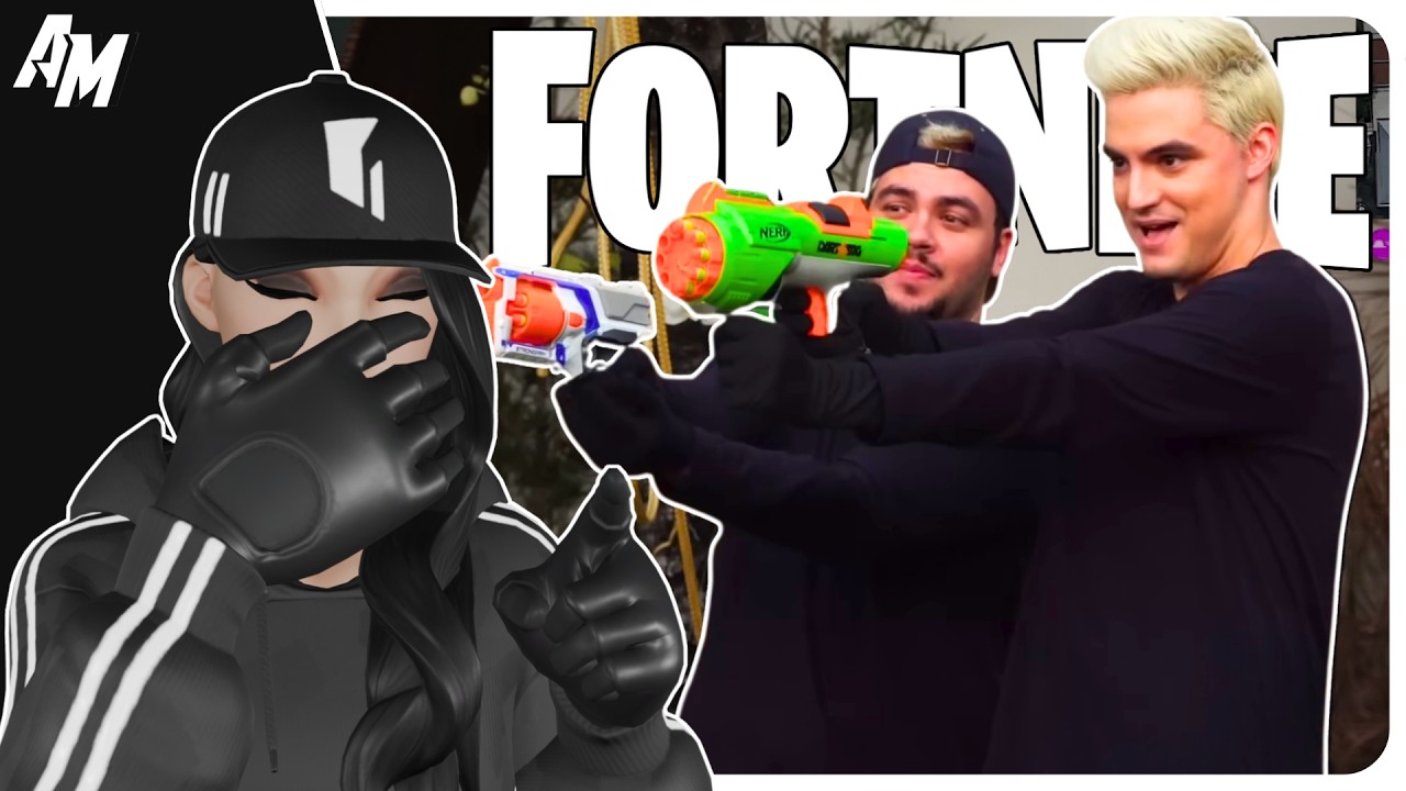 VÍDEOS DE FORTNITE NA VIDA REAL SÃO MELHORES DO QUE VOCÊ IMAGINA!!!