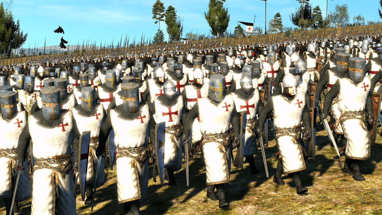 Templar Vs Seljuk Sultanate | 25,000 Units | Cinematic Battle | Total War Medieval Kingdom 1212AD
