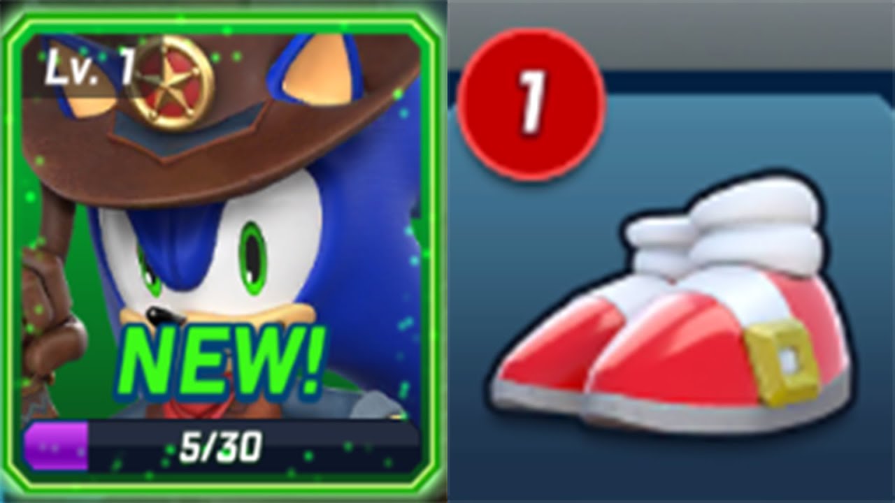 Sheriff Sonic UNLOCKED! 🟢 New Character in Sonic Forces Speed Battle! 👢🔥