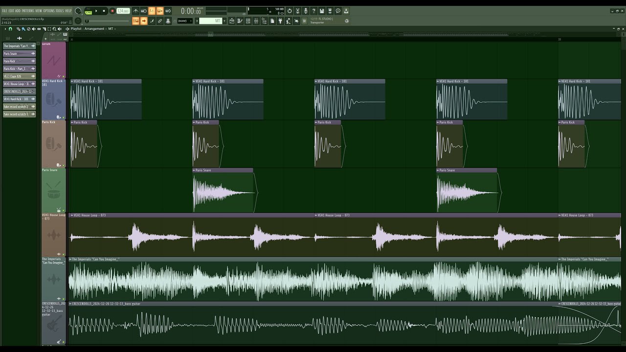 (FL STUDIO) daft punk CRESCENDOLLS remake FULL