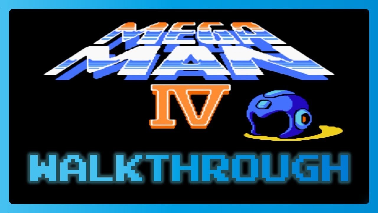 Megaman 4 (NES) Full Video Walkthrough No Commentary HD Longplay